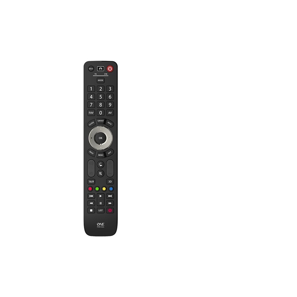 OneForAll URC7125 Afstandsbediening Zwart afbeelding