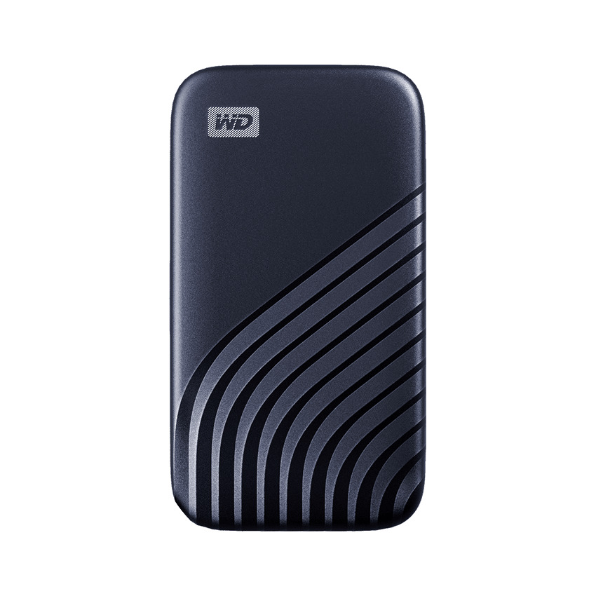 SanDisk SSD My Passport 1TB R 1050mb/s- W 1000mb/s PC - Mac - Midnight Blue Externe SSD Blauw