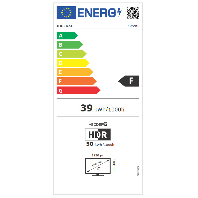 Hisense 40A4Q - 40 inch - LED TV afbeelding