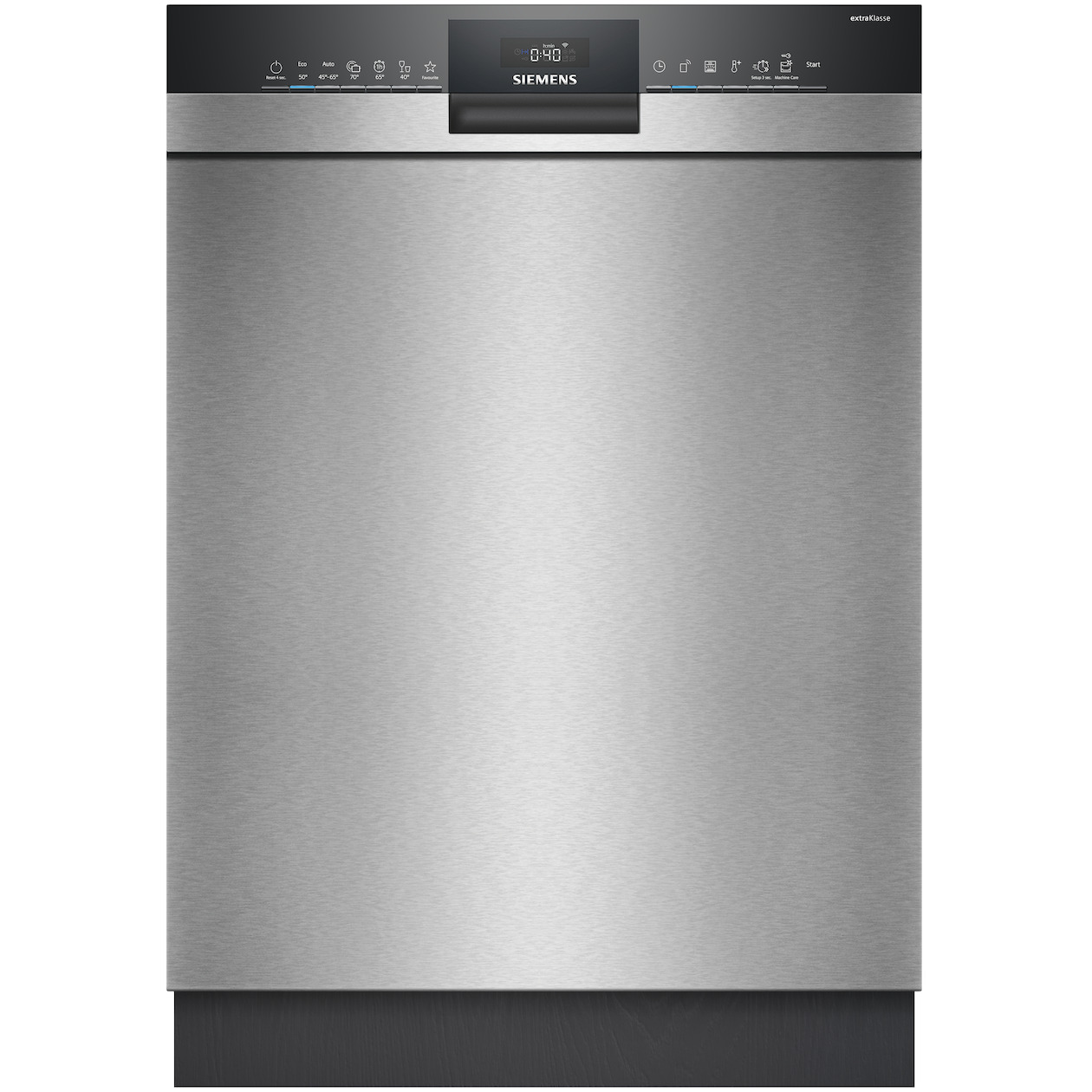 Siemens SN43ES05ME Onderbouw vaatwasser Grijs afbeelding