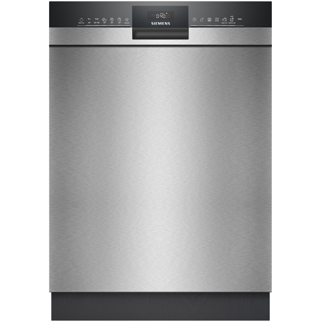 Siemens SN43ES71MS Onderbouw vaatwasser Grijs afbeelding