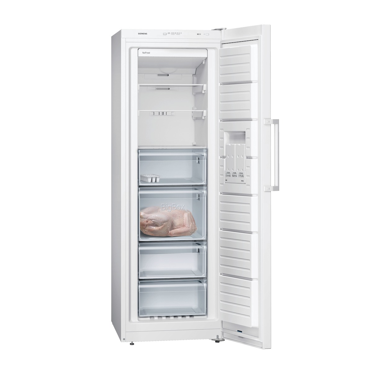 Siemens GS33NVWEP Vriezer Wit afbeelding