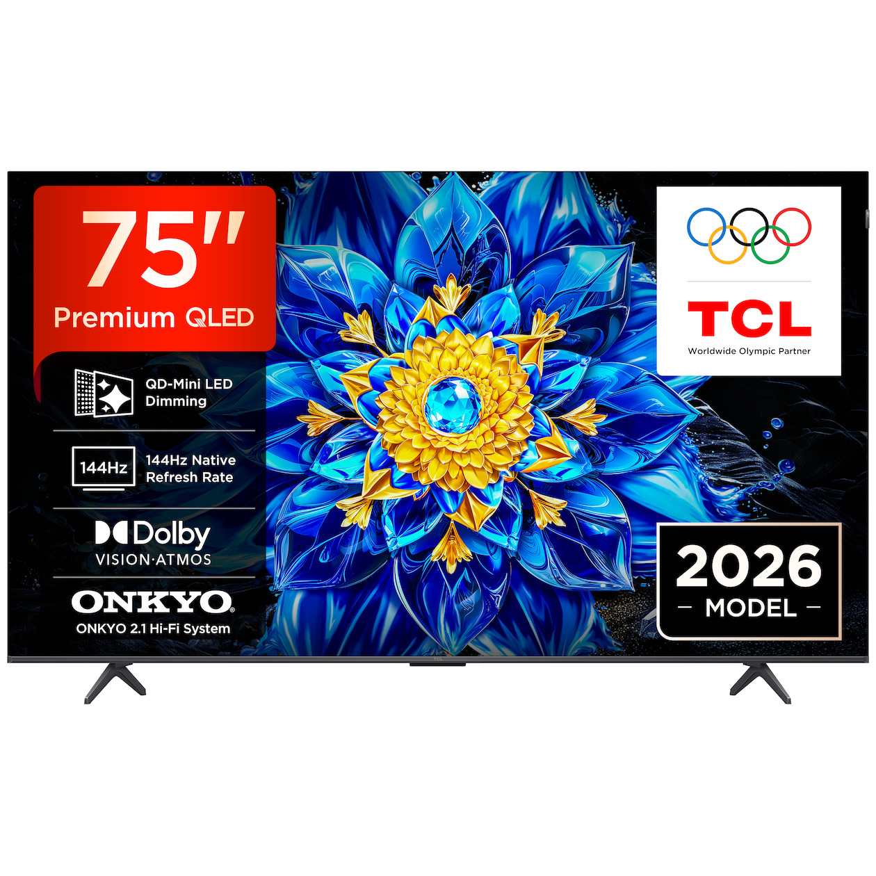 TCL QLED 75QLED810L (2026) - 75 inch - QLED TV