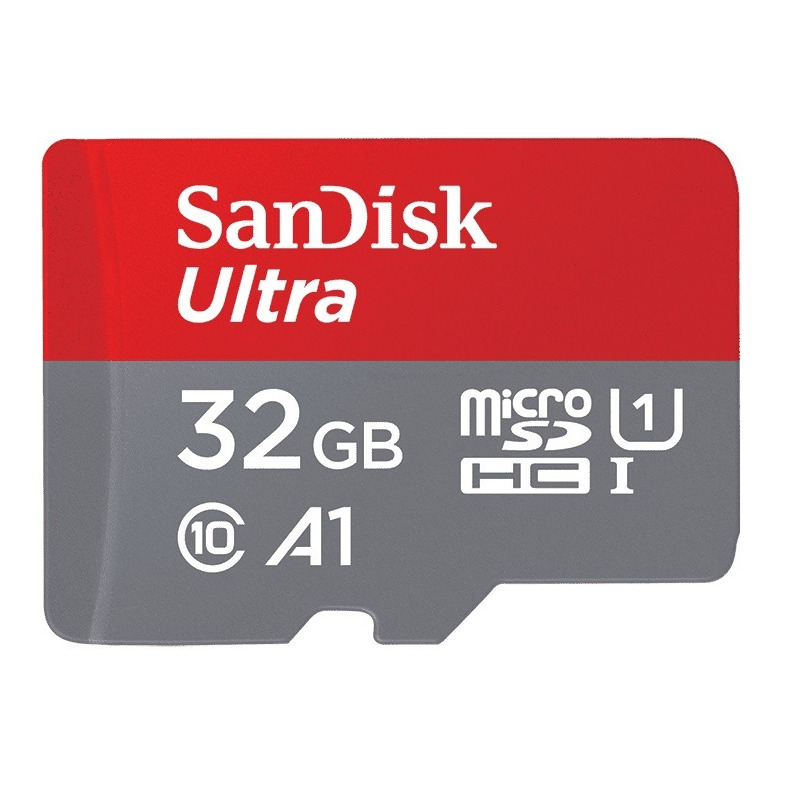SanDisk MicroSD Class 10 Ultra 32GB Micro SD-kaart Grijs