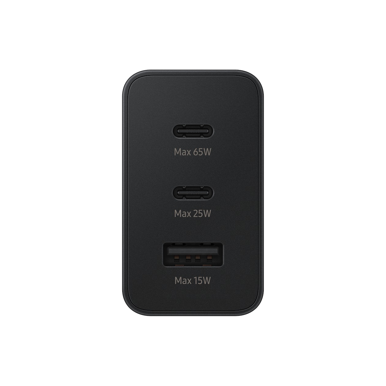 Samsung 65W Power Adapter Trio Oplader Zwart, foto 3