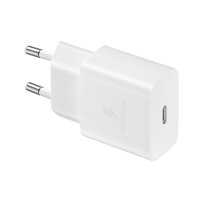 Samsung 15W Power Adapter no cable Oplader Wit afbeelding