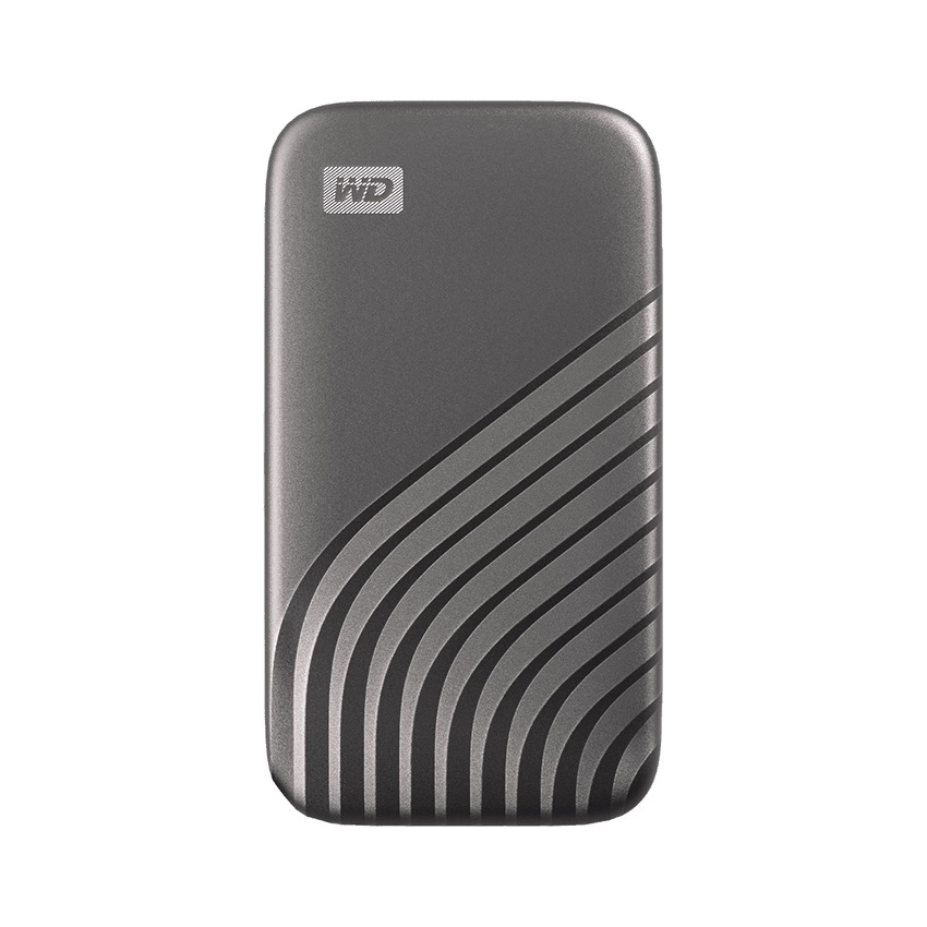 SanDisk SSD My Passport 500GB R 1050mb/s- W 1000mb/s PC - Mac Space Gray Externe SSD Grijs
