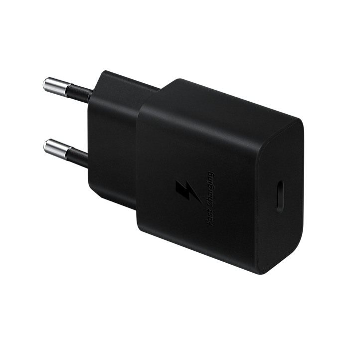 Samsung 15W Power Adapter incl. USB-C naar USB-C kabel (1m) Oplader Zwart afbeelding