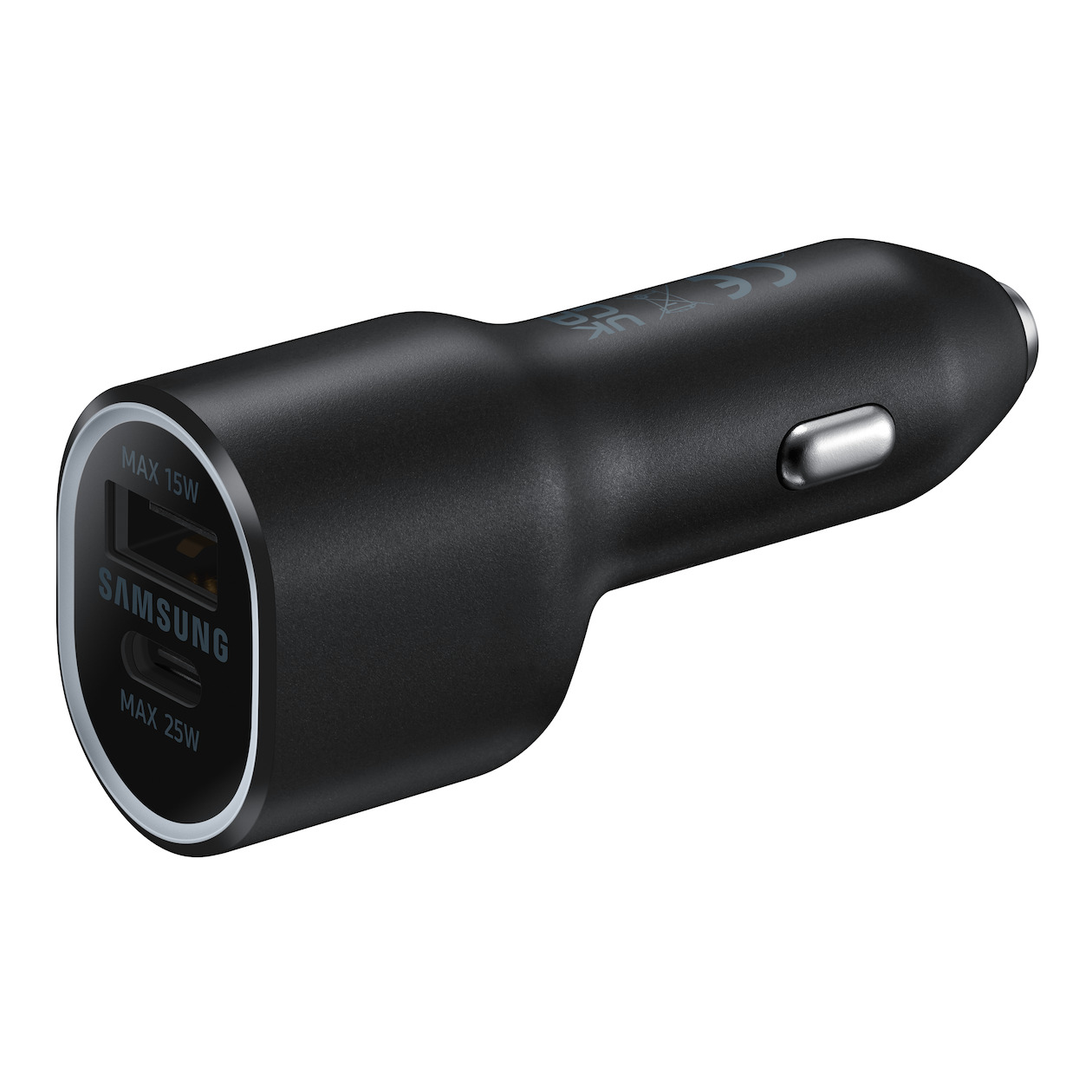 Samsung autolader - zonder kabel - 40W - Zwart