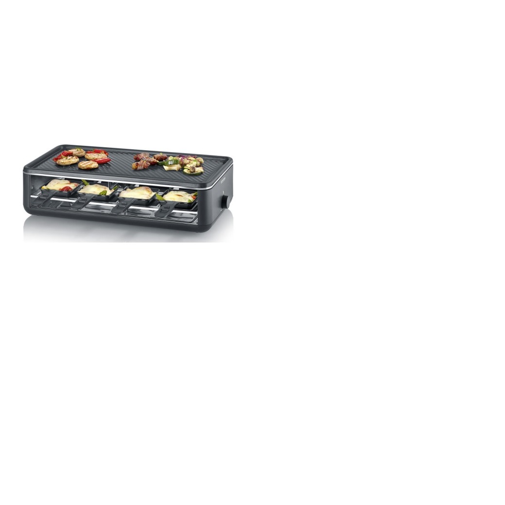 Severin RG2365 Racletteset Zwart afbeelding