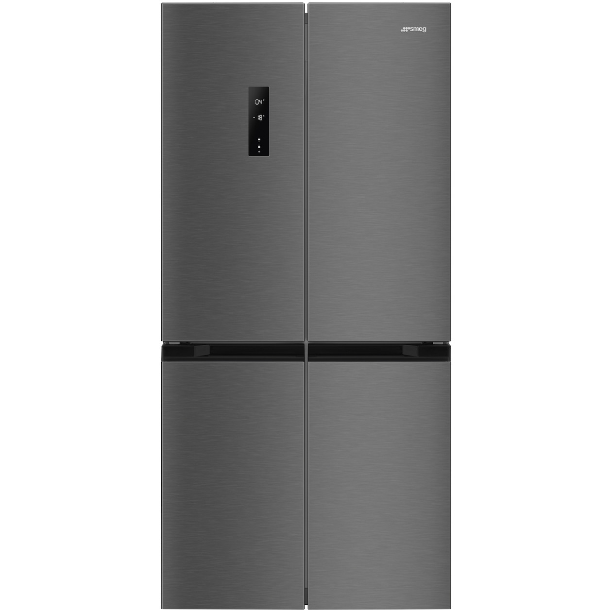 Smeg FQI48KD Amerikaanse koelkast Grijs