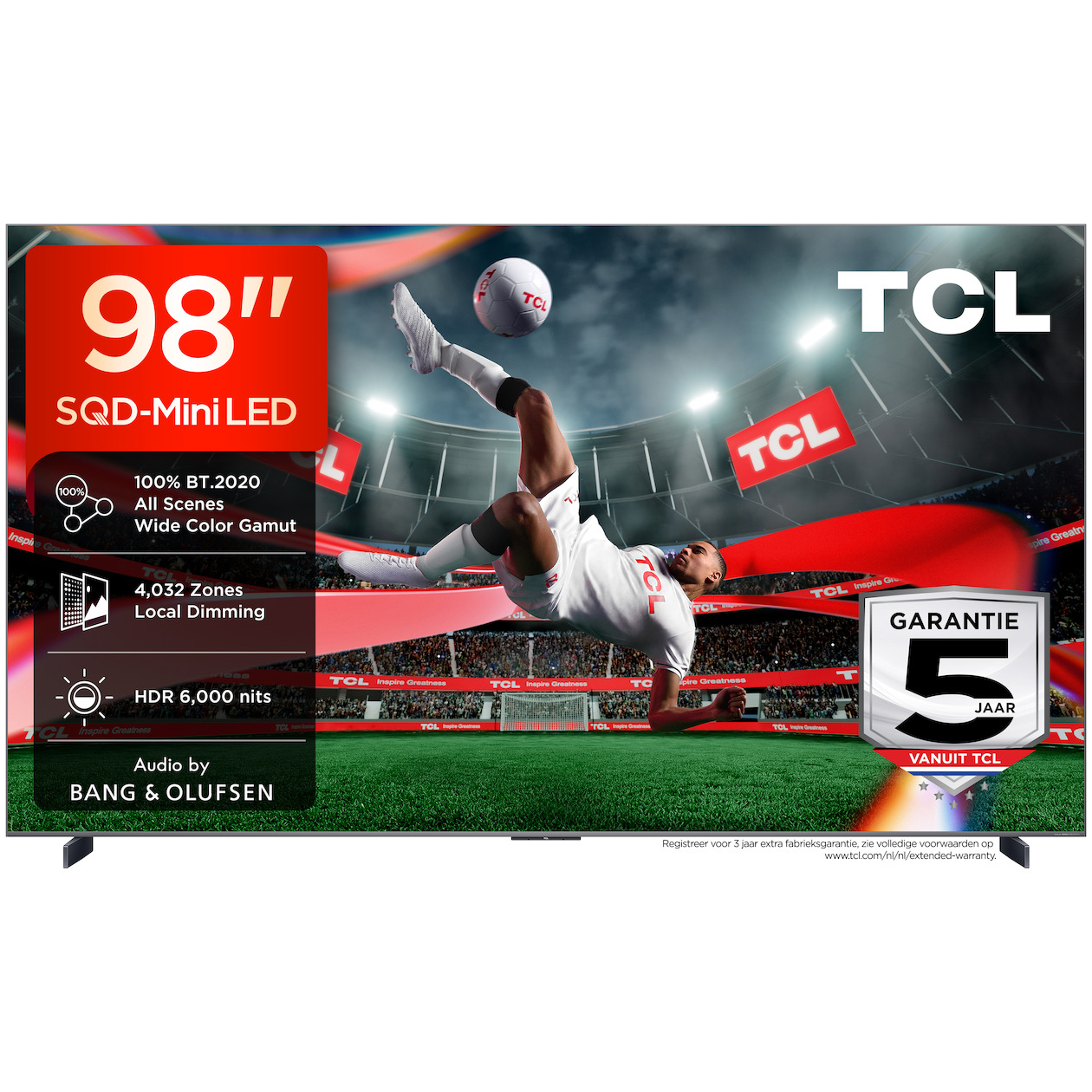 TCL MINI LED 98C89L (2026) - 98 inch - QLED TV