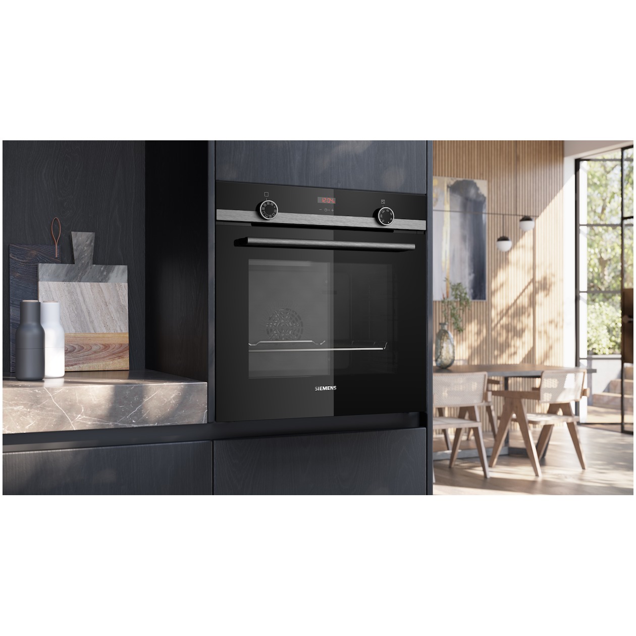Siemens HB534AER3 Inbouw oven Grijs, foto 3