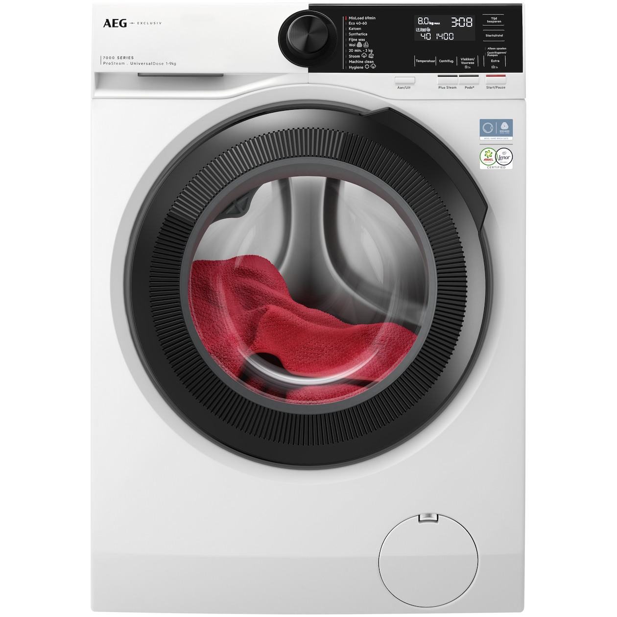 AEG LR75ESSEN Wasmachine Wit