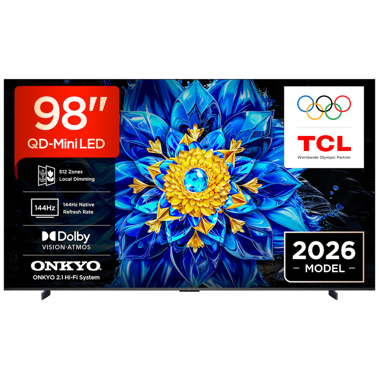 TCL QLED 98QLED810L (2026) - 98 inch - QLED TV