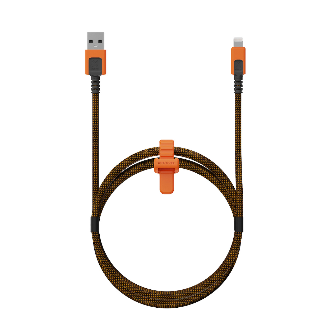 Xtorm Xtreme USB-A / Lightning kabel 1,5m Oplader Zwart