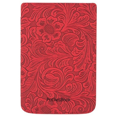 PocketBook Comfort - Red Flowers E-reader hoesje Rood afbeelding
