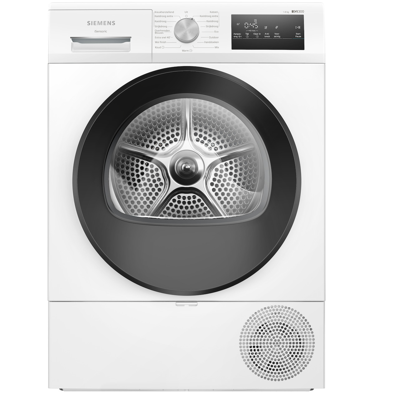Siemens WT45H20SNL Warmtepompdroger Wit afbeelding