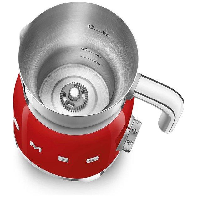Smeg MFF11RDEU Melkopschuimer Rood, foto 2