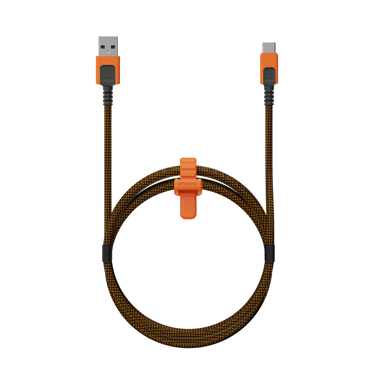 Xtorm Xtreme USB-A / USB-C kabel 1,5m Oplader Zwart