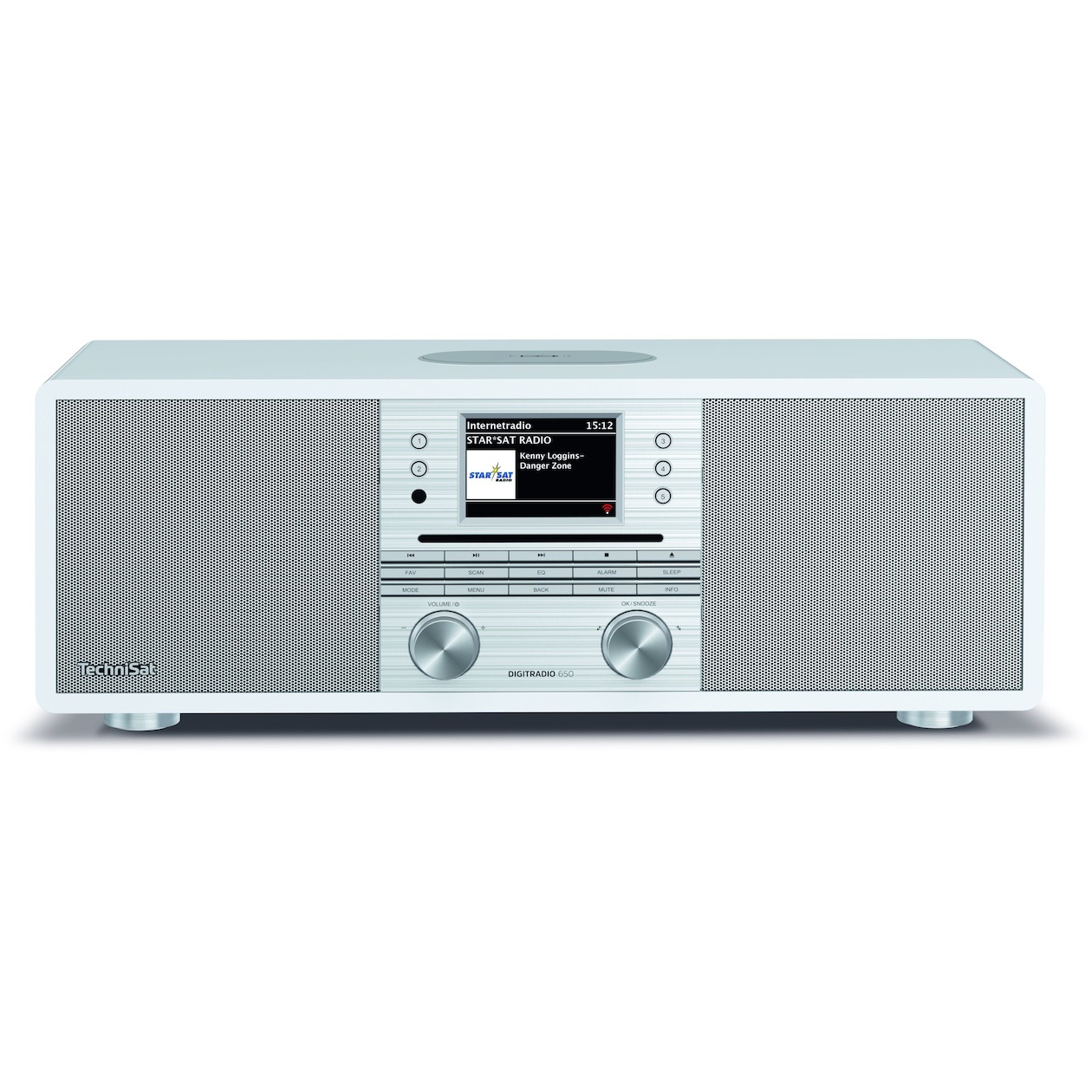 TechniSat Digitradio 650 Hybride radio Wit afbeelding