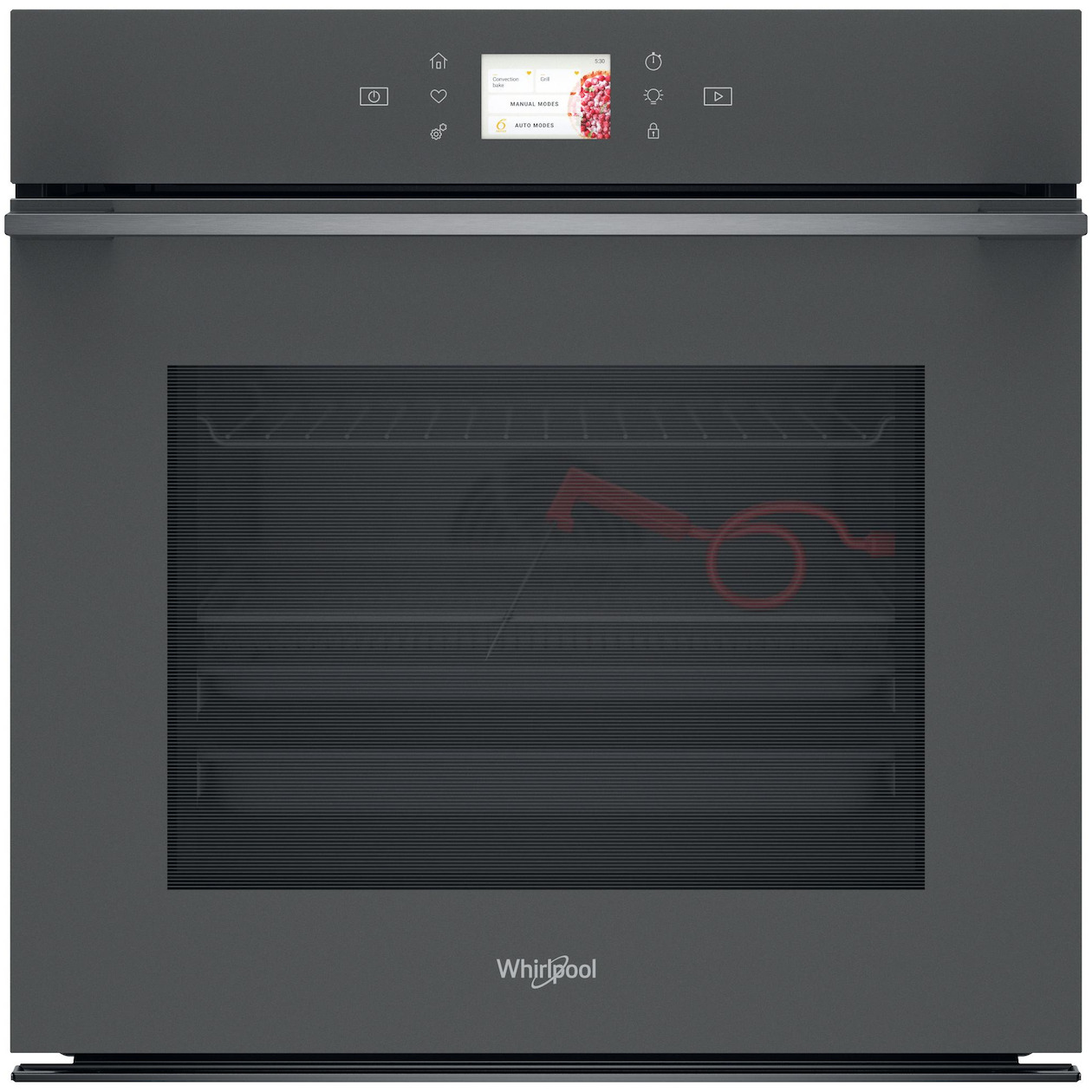 Whirlpool WOI118FPT2SSMA Inbouw oven Grijs