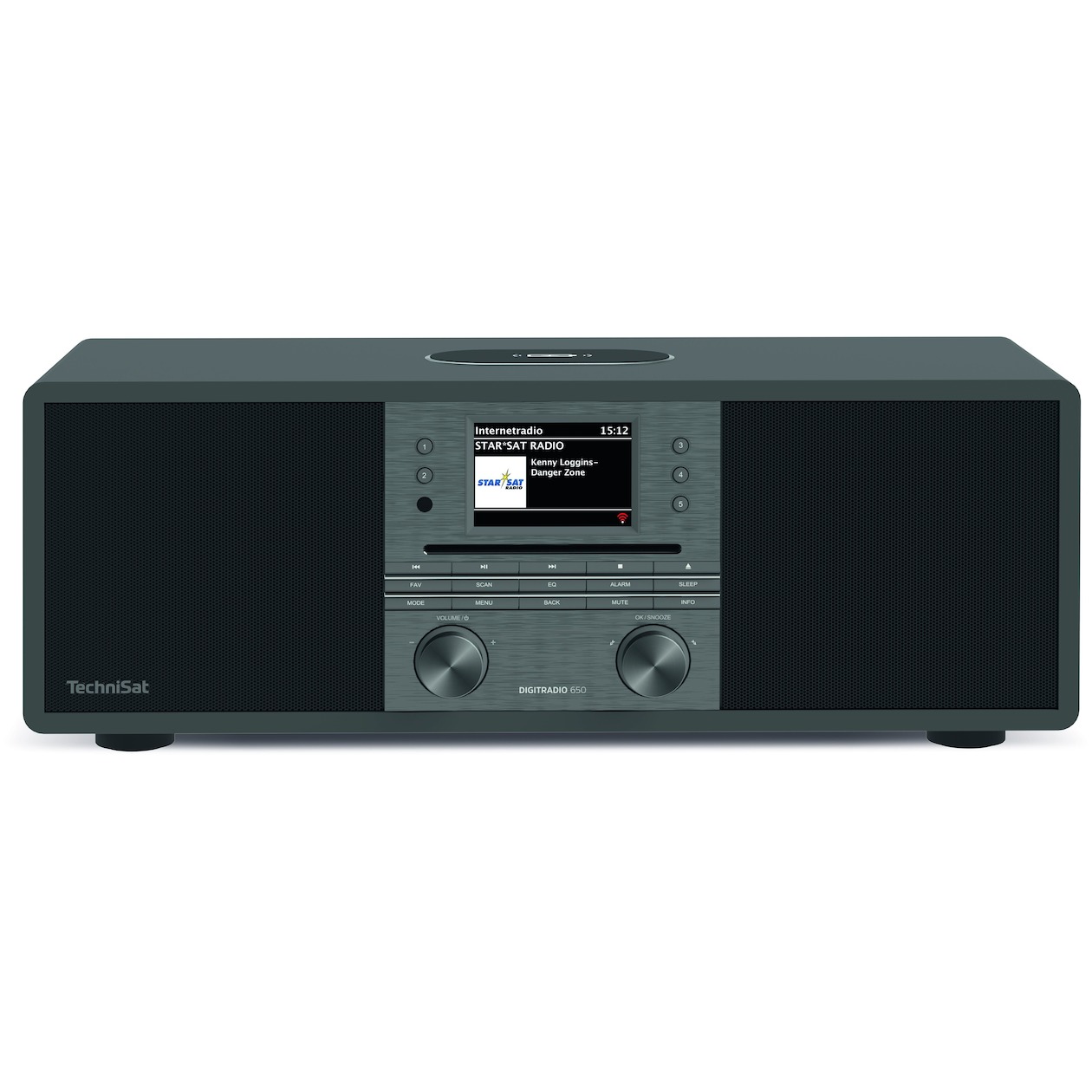 TechniSat Digitradio 650 Hybride radio Grijs afbeelding