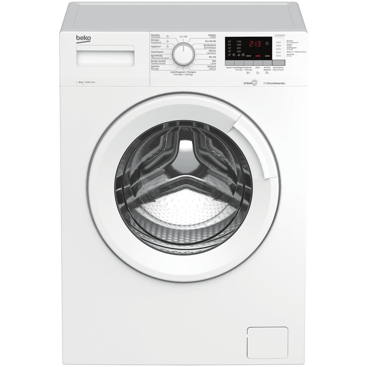 Beko  WTV8712BLW1 - Wasmachine
