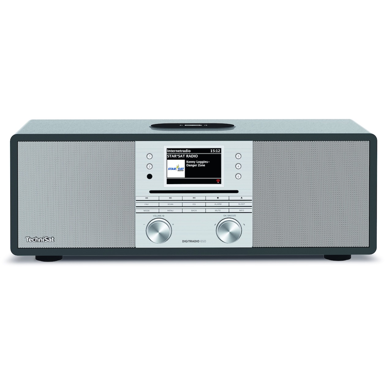 TechniSat Digitradio 650 Hybride radio Grijs afbeelding