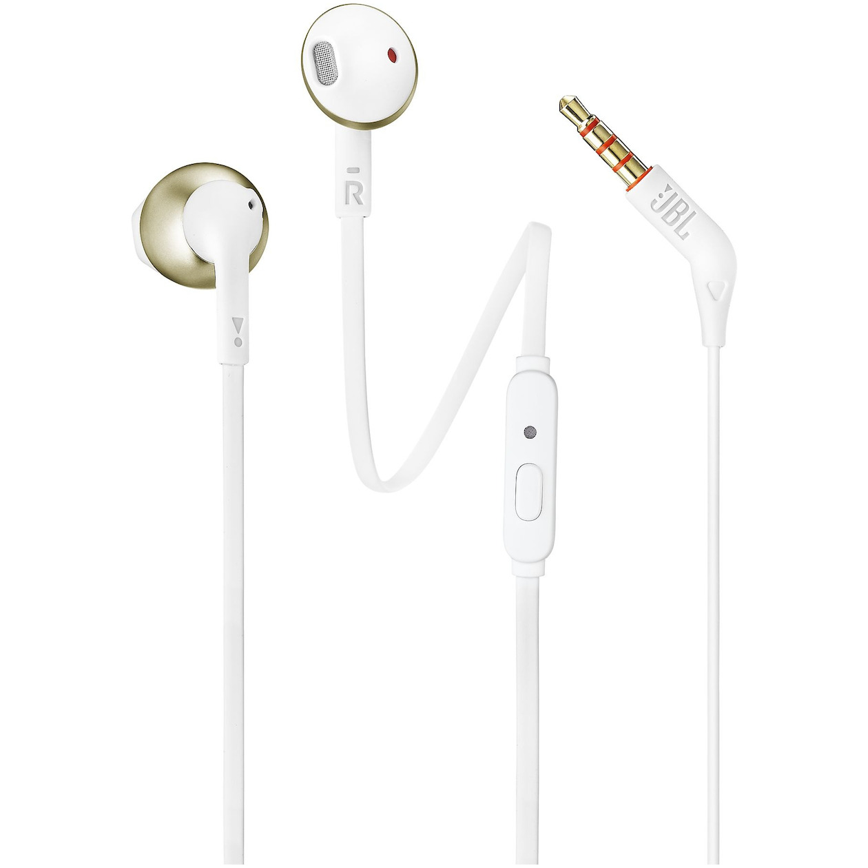JBL T205 Oordopjes Goud afbeelding