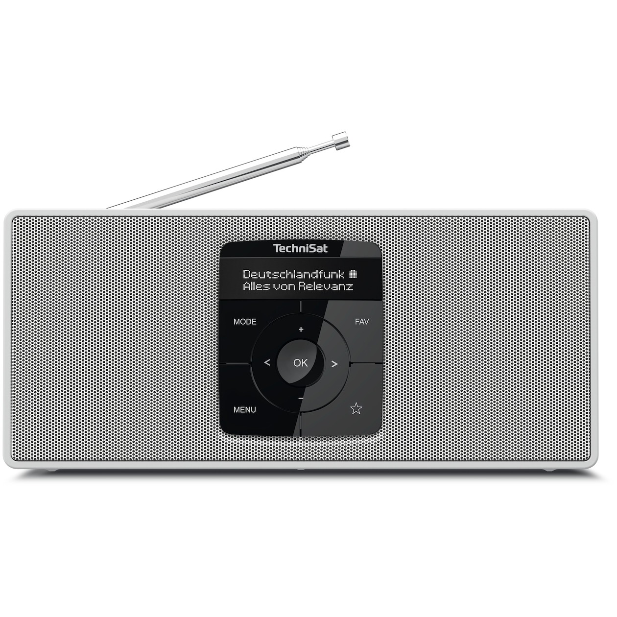 TechniSat Digitradio 2 S DAB radio Wit afbeelding