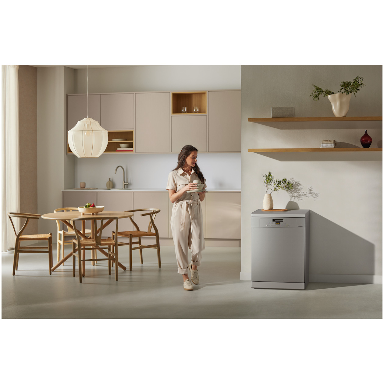 Miele G 5611 SC Front Active Vrijstaande vaatwasser Grijs, foto 3