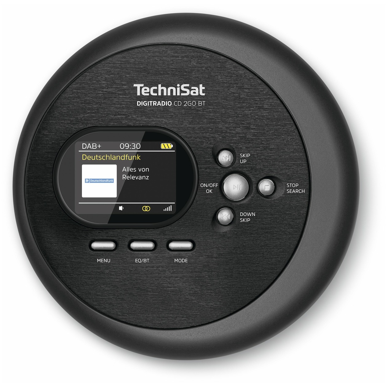TechniSat Digitradio CD 2GO BT DAB radio Zwart afbeelding