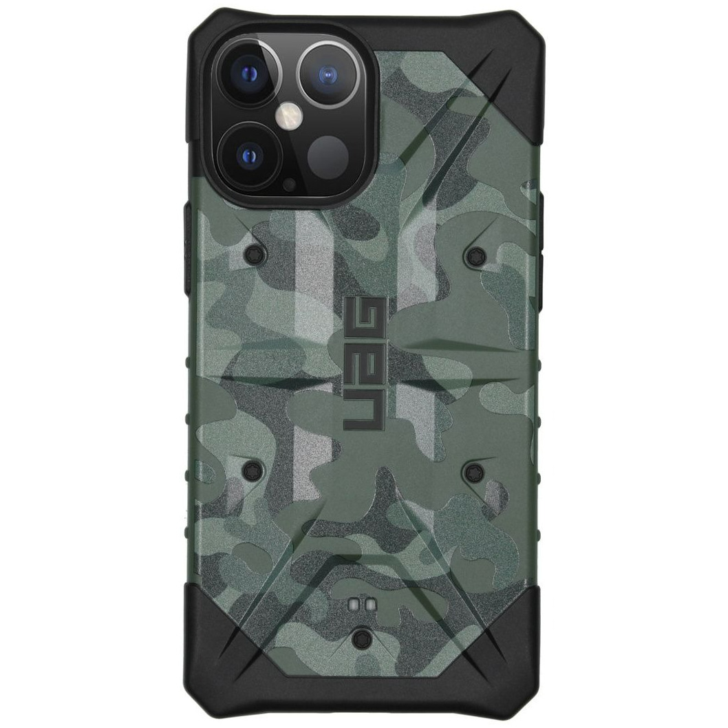 UAG Pathfinder Backcover iPhone 12 Pro Max Telefoonhoesje Groen afbeelding
