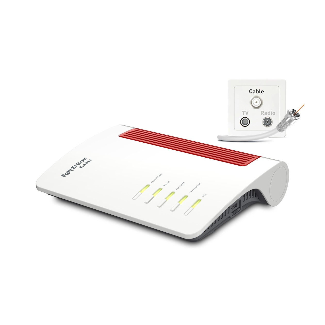 AVM FRITZ!Box 6670 Cable Router Rood