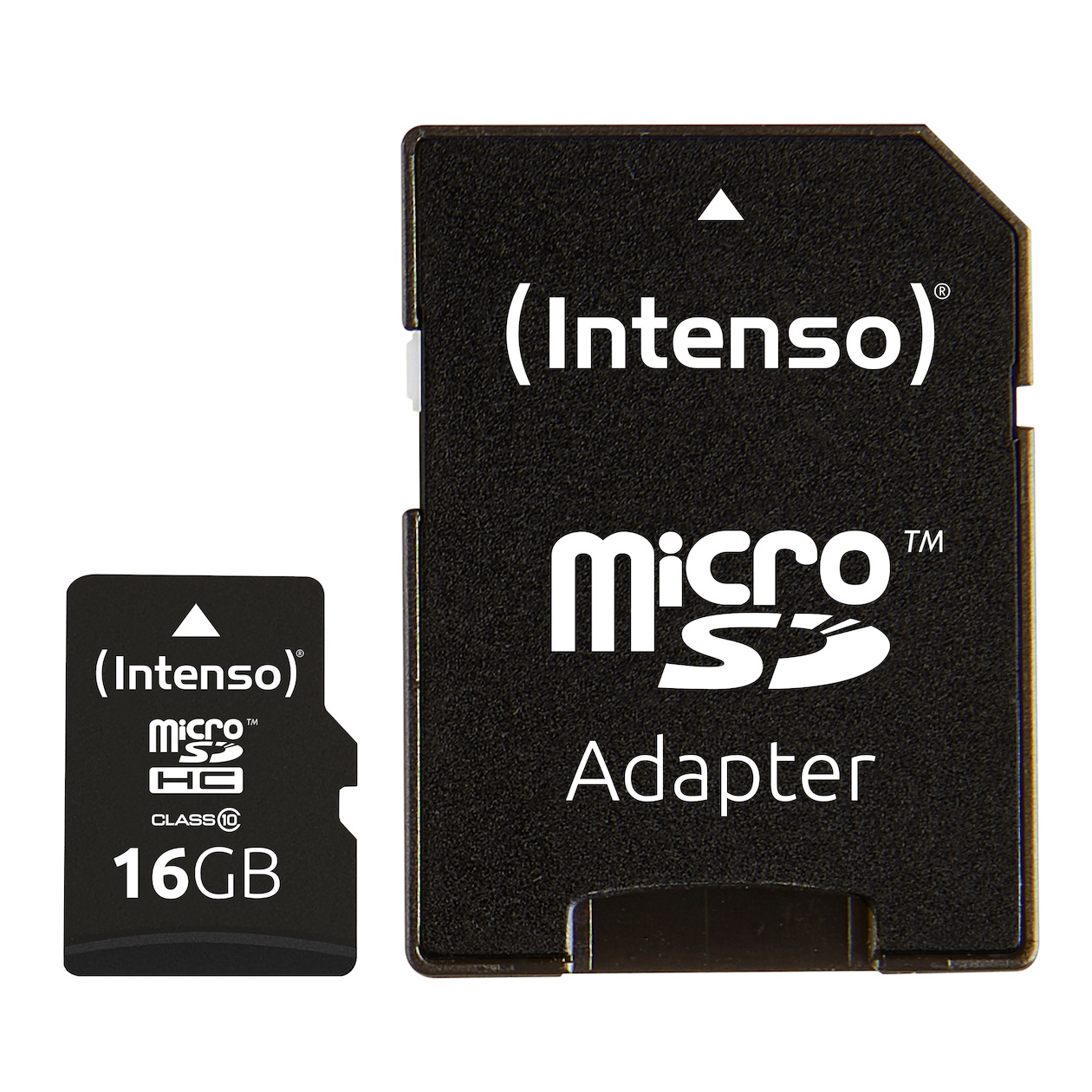 Intenso microSD Card Class 10 16GB Micro SD-kaart Zwart