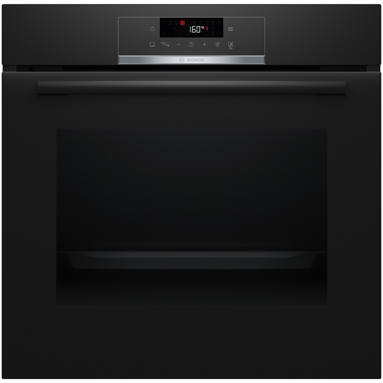 Bosch HQG572EB3 Inbouw combi stoomoven Zwart afbeelding