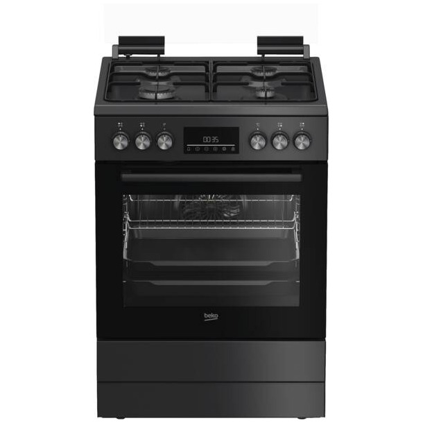 Beko FBM6232A NL Gasfornuis Zwart