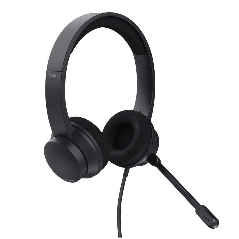 Trust Ayda ENC-headset voor pc (USB) Headset Zwart, foto 4