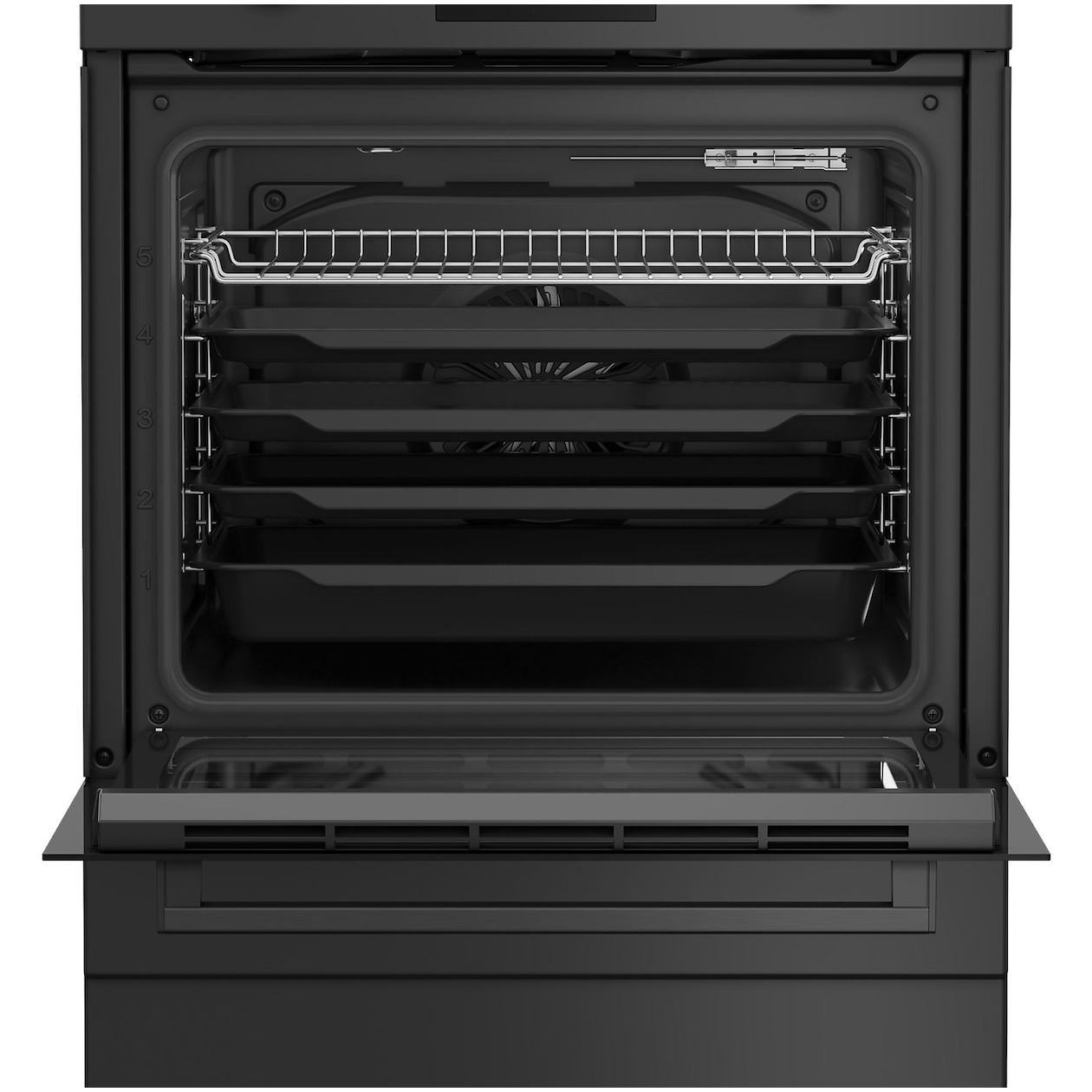 Beko FBMA6930GA Inductie fornuis Grijs, foto 2