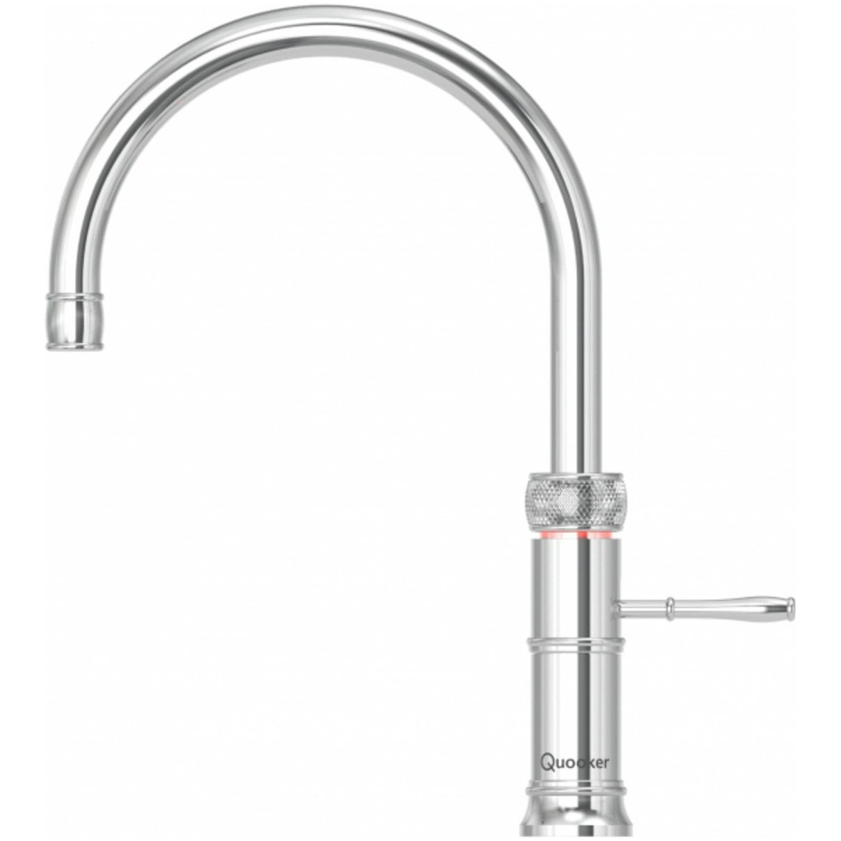 Quooker Classic Fusion Round Chroom Kraan Grijs afbeelding