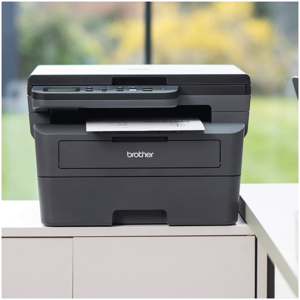 Brother DCP-L2627DWE All-in-one laser printer Zwart, foto 3