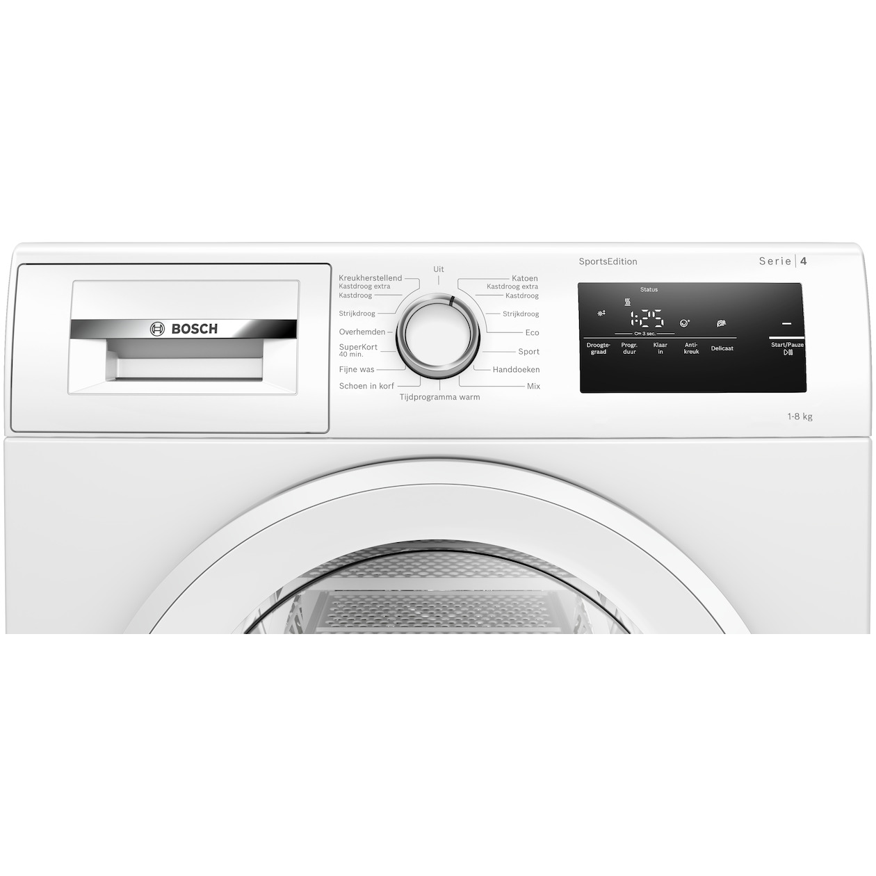 Bosch WTH8520MNL EXCLUSIV Warmtepompdroger Wit, foto 2