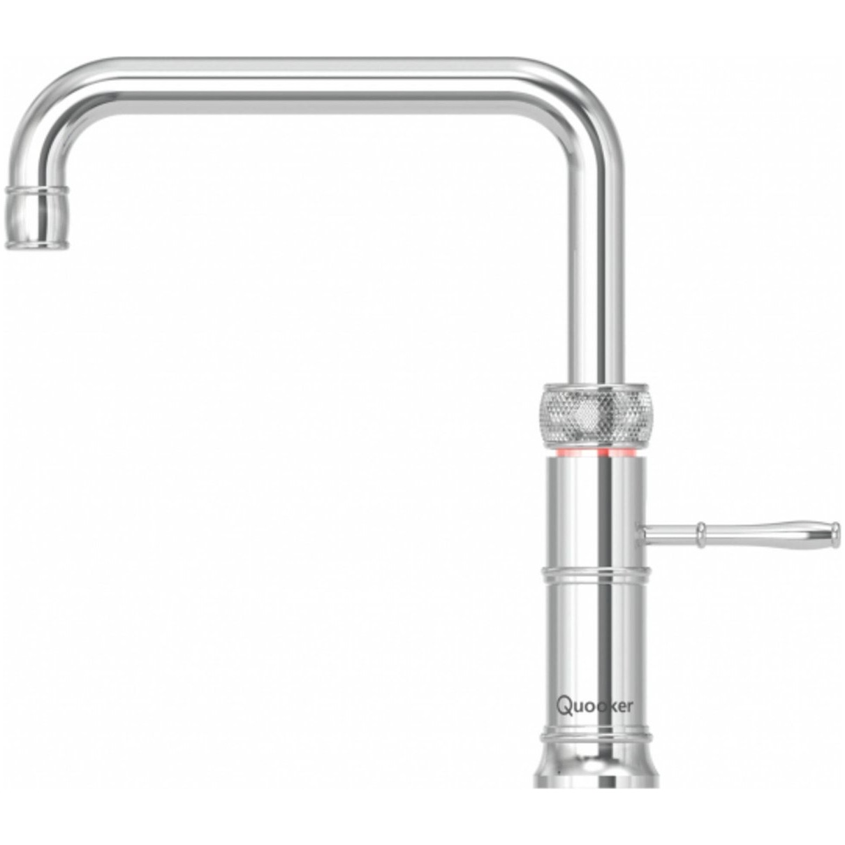 Quooker Classic Fusion Square Chroom Kraan Grijs afbeelding