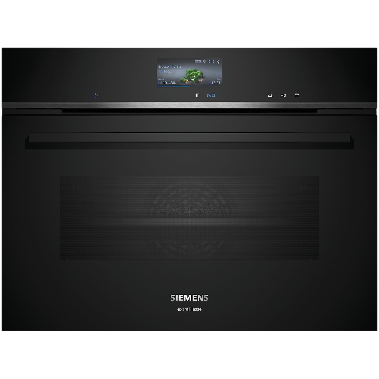 Siemens CS736GCB1F extraKlasse Inbouw combi stoomoven Zwart afbeelding