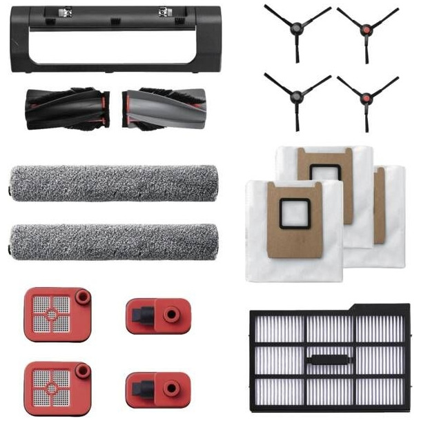 Eufy Omni E28/E25 Accessories Pack(SideBrush*2/Filter*1/Rolling Brush*1/Dustbag*3/Mopping Roller*2/D
