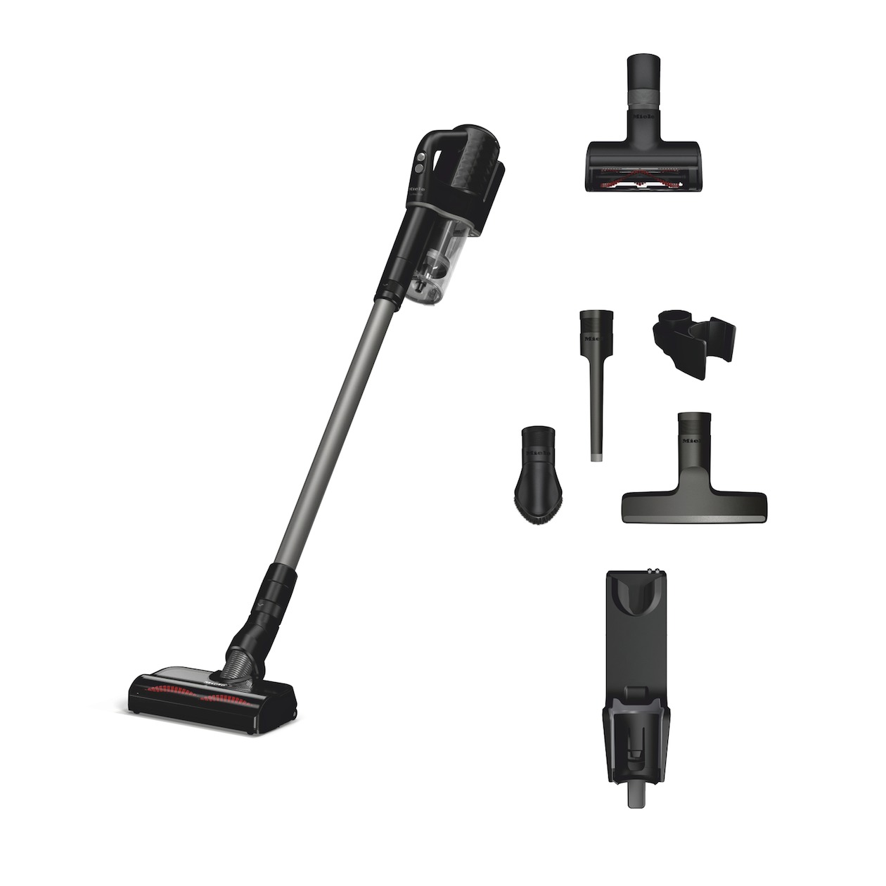 Miele DuoFlex HX1 Cat&Dog Steelstofzuiger zonder zak Zwart afbeelding