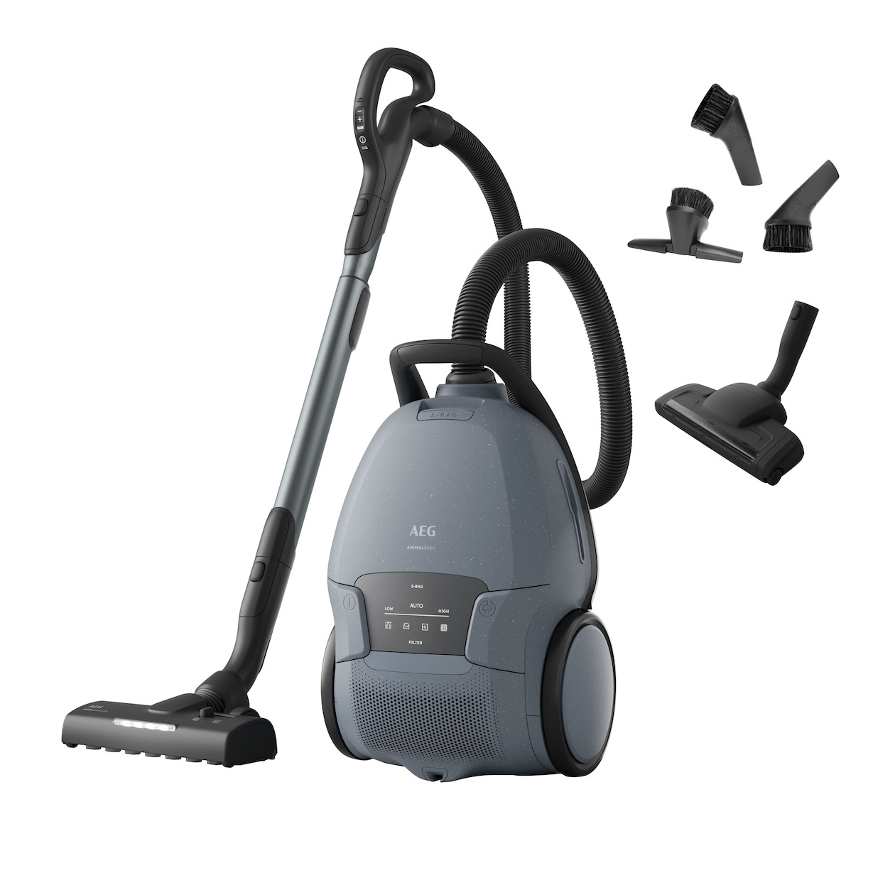 AEG 8000 Clean AB81A2LDB Stofzuiger met zak Blauw