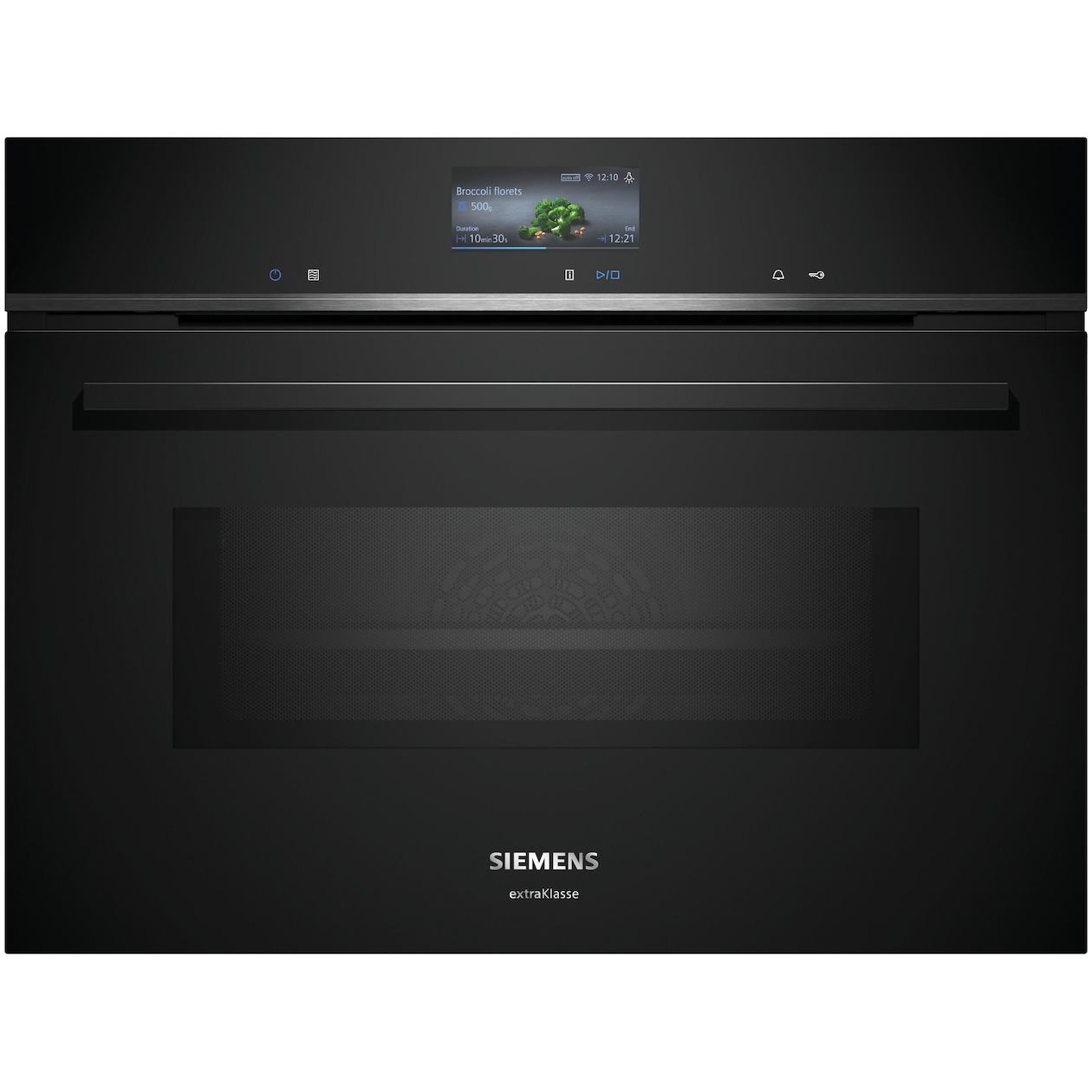 Siemens CM776GMB1F extraKlasse Inbouw oven met magnetron Zwart afbeelding