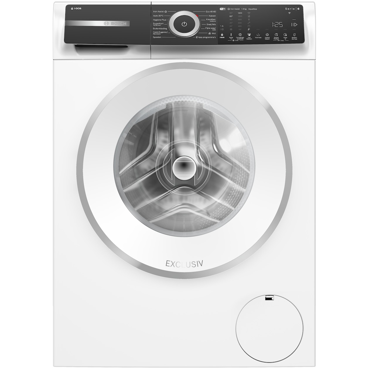 Bosch WGH244A9NL EXCLUSIV Wasmachine Wit afbeelding
